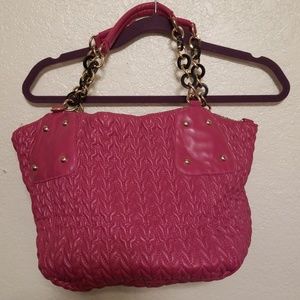 Big Buddha Purse Pink Gold Magenta